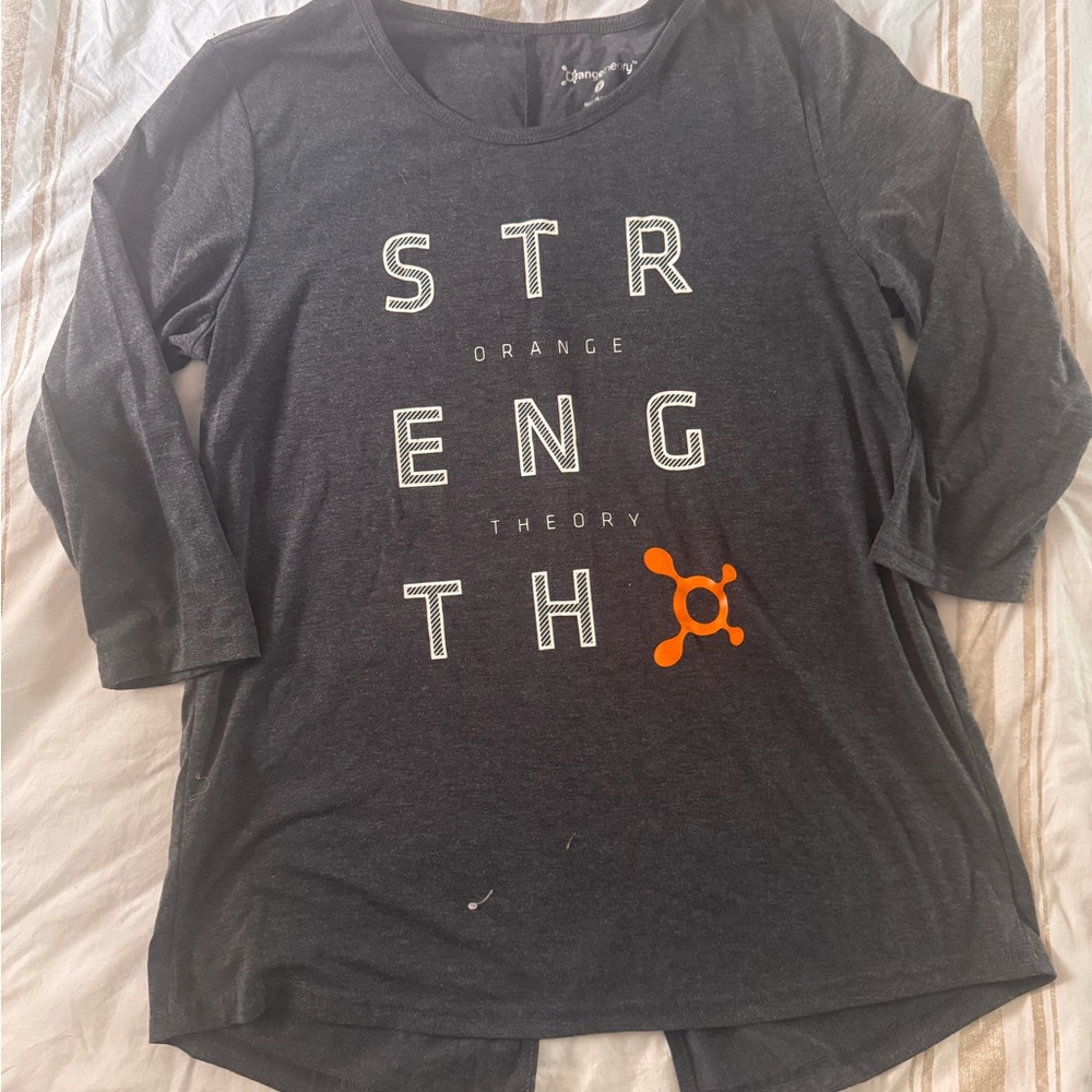 Orangetheory Women's Gray Strength Top